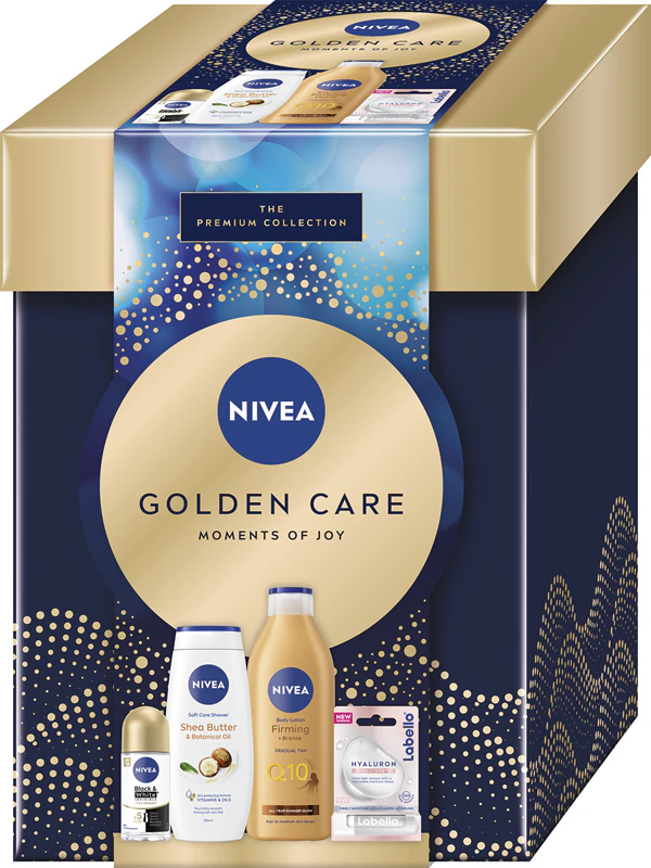 Kit de Presente NIVEA Golden Care - Nutrição e Hidratação