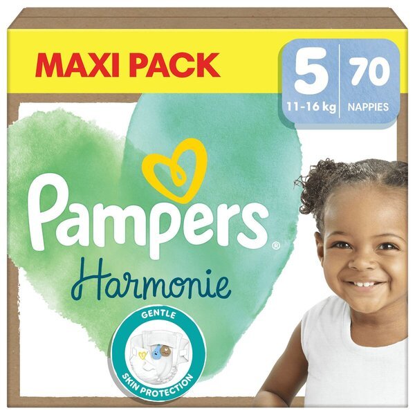 Pampers Harmonie pelene veličine 5, veličina 5 (11-16 kg), 70 komada
