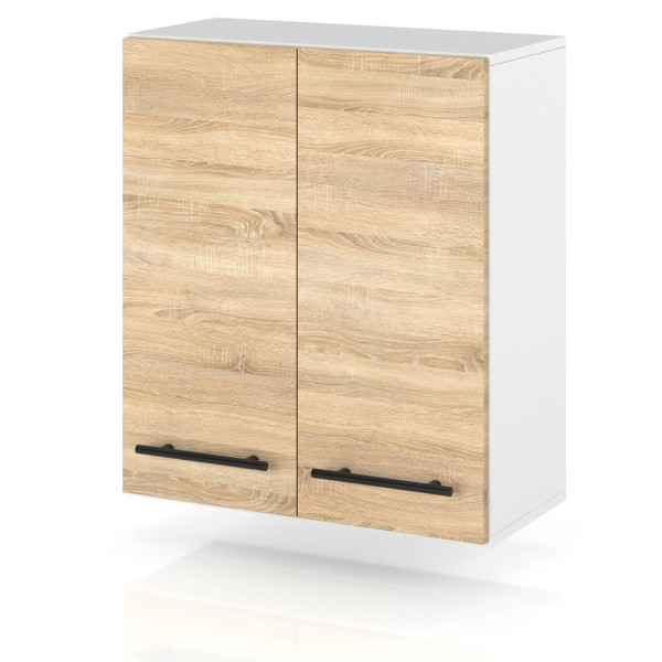 Szafka kuchenna modułowa uchwyty górna 60cm spremium sonoma