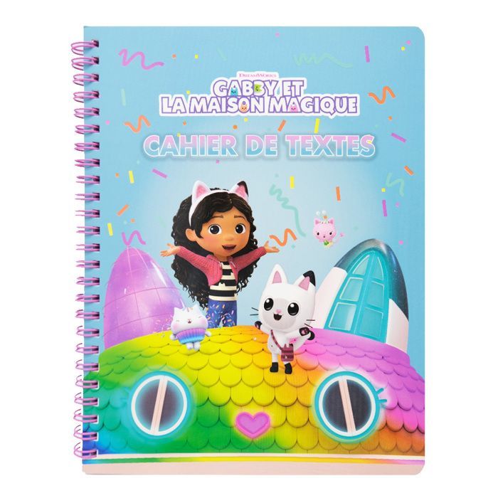 Cuaderno de espiral de Gabby y la Casa Mágica