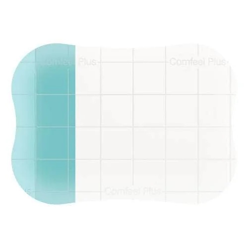 COMFEEL Comfeel Plus caurspīdīgs hidrokoloīdais pārsējs 5x7 cm 10 gab.