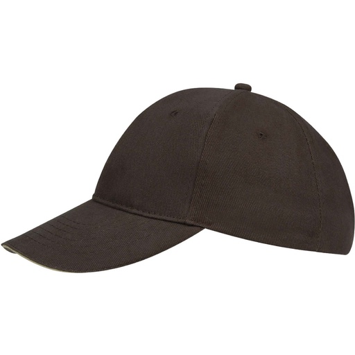 Gorra De 6 Paneles Modelo Buffalo Sols