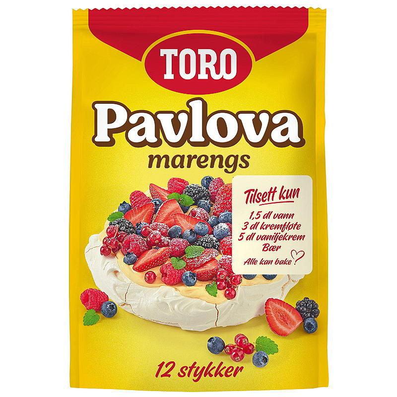 Toro Pavlova merengue 299 g Toro