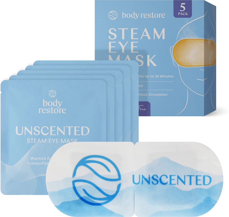 Očná maska Body Restore Steam Eye Mask bez parfumácie