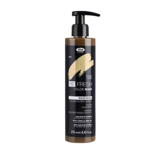 LISAP MILANO REFRESH COLOR MASK MASKA KOLORYZUJĄCA DO WŁOSÓW GOLDEN 250ML