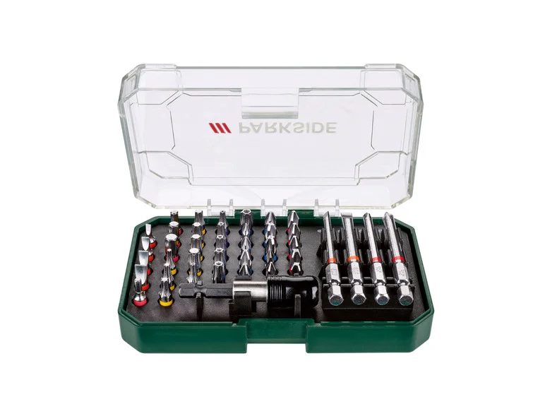 Chave de catraca PARKSIDE® Zestaw, bits e soquetes, conjunto de bits lubrificantes, conjunto de bits e soquetes para chave de fenda lubrificantes