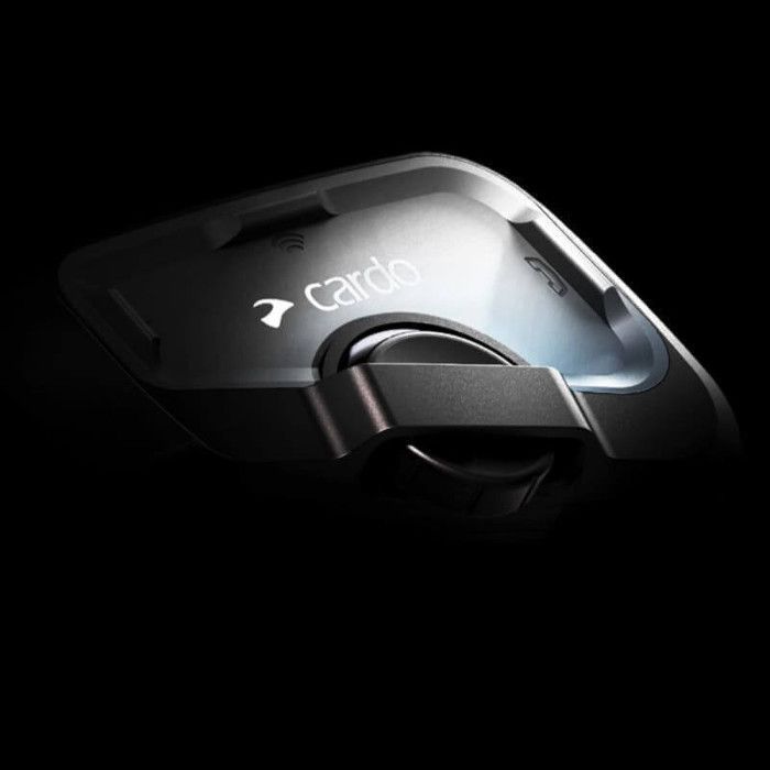 Intercomunicador Bluetooth Cardo Freecom 4X Duo - 2 módulos - À prova d'água - Som JBL de alta definição