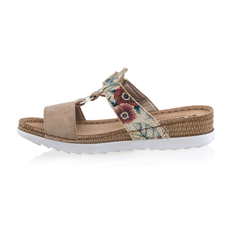 Beige Women's Mules/Clogs
