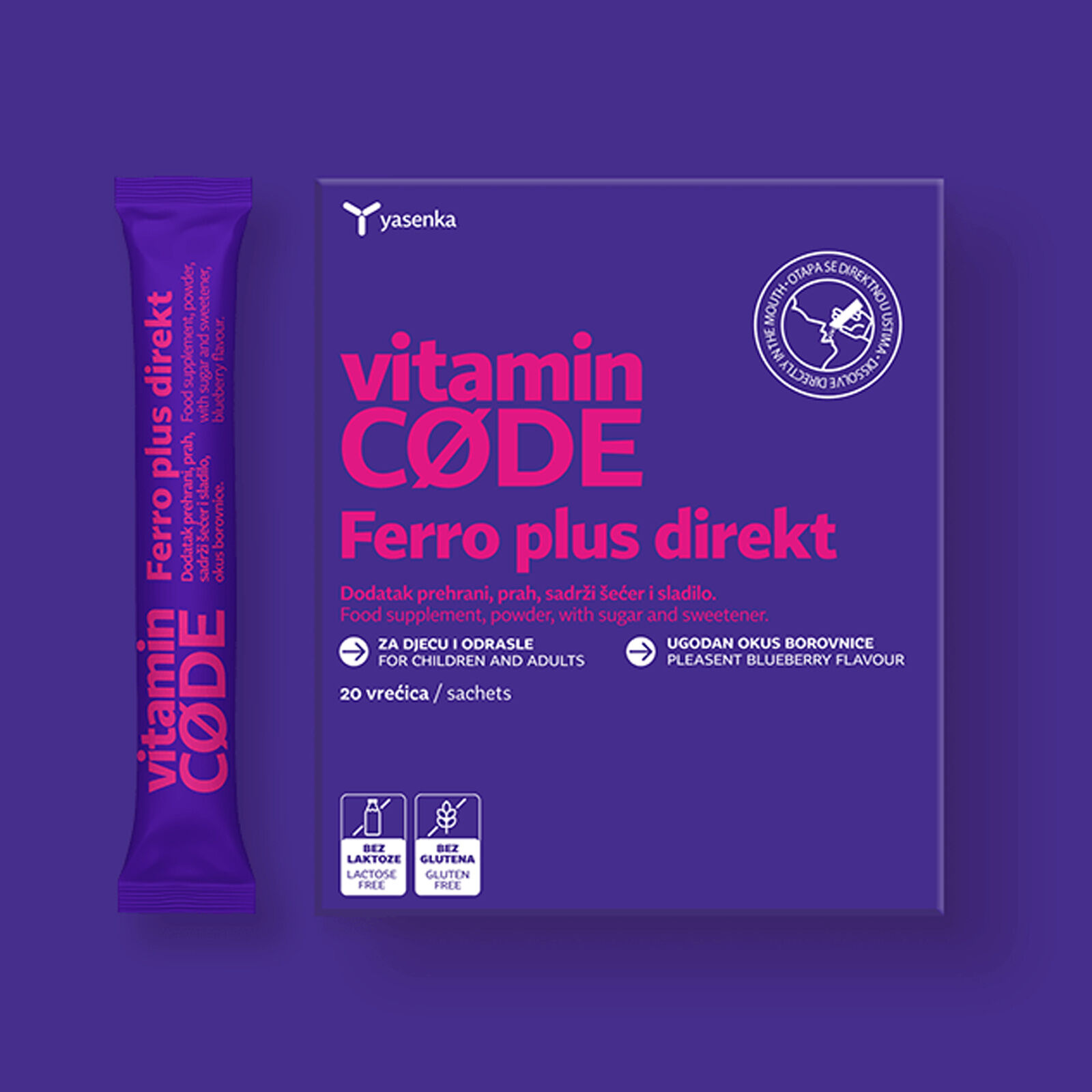 Yasenka vitamīnu kods Ferro Plus