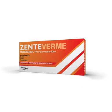 Zenteverme Zenteverme 100 mg tablety proti odčervení 6 tablet 6 tablet