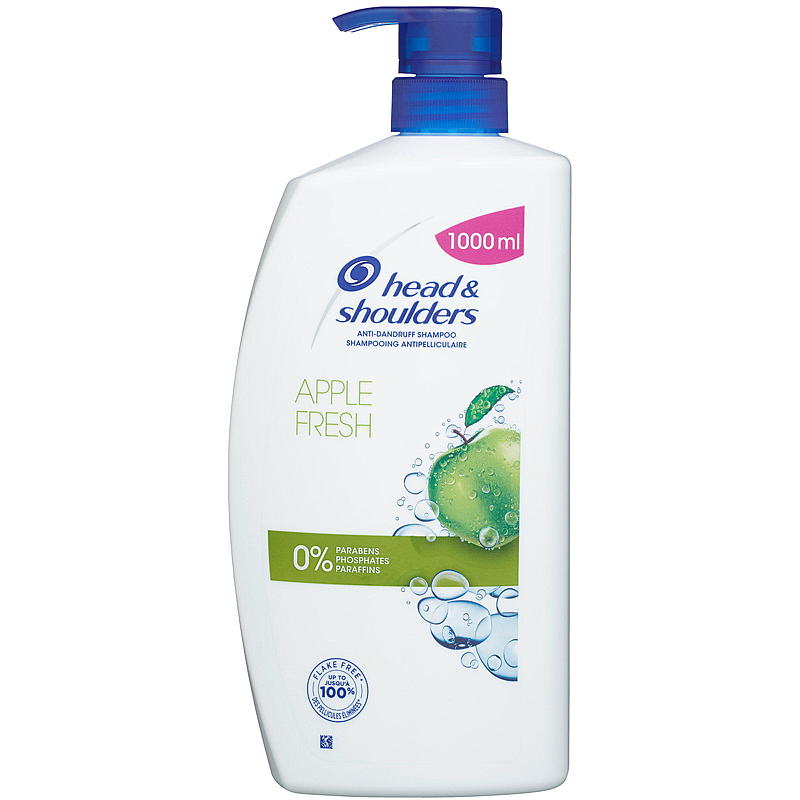 H&S H&S shampoo pumpulla 1 l Omenanraikas