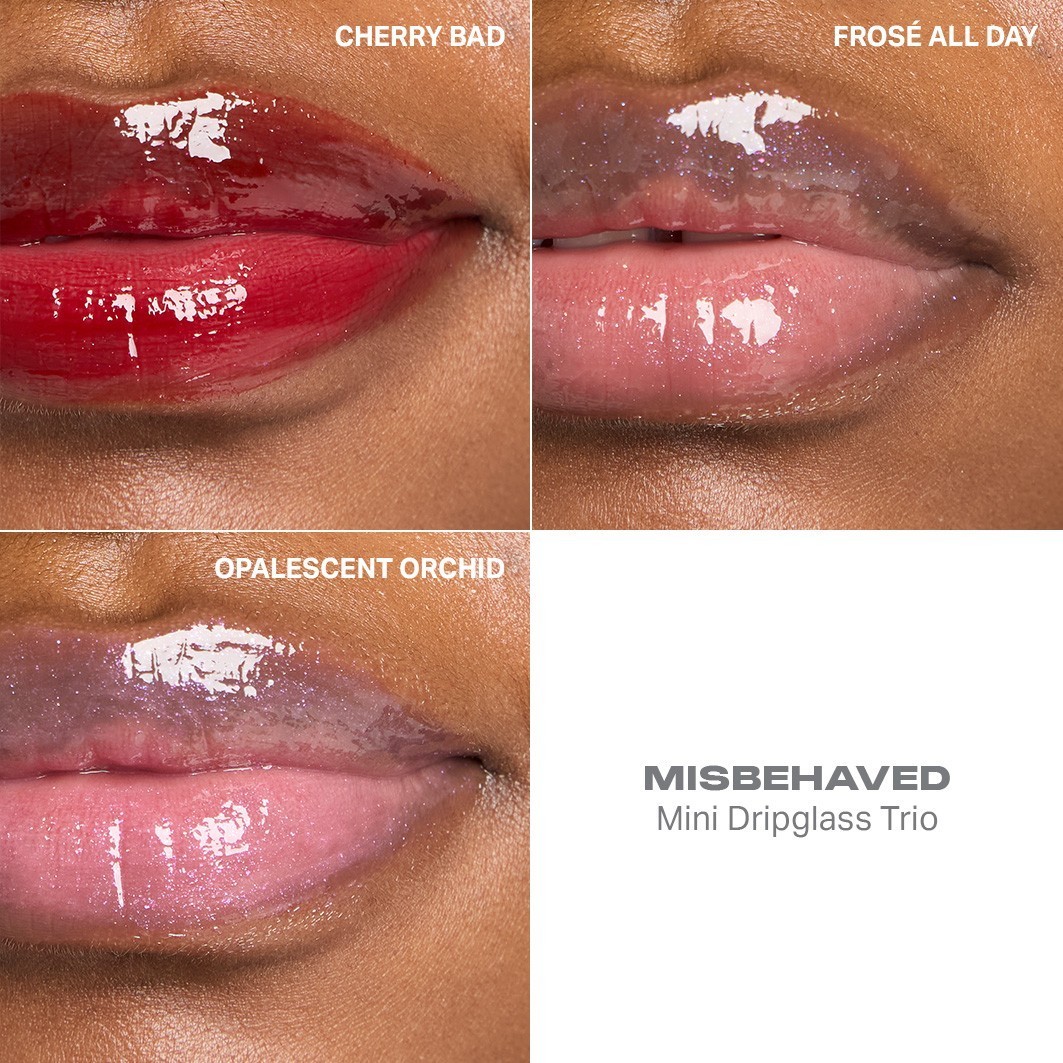 Morphe sjajilo za usne Misbehaved Mini Dripglass Trio - 1 komad