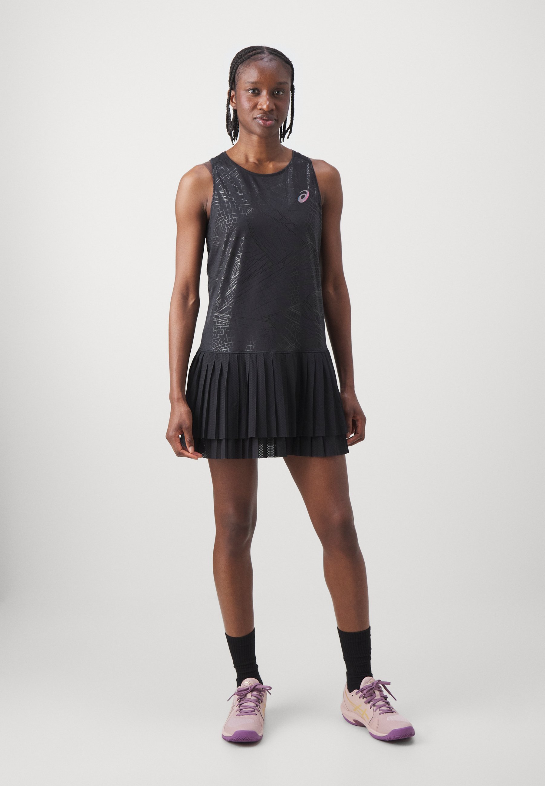 ASICS MATCH CAPSULE DRESS SET - Sportkleid - Performance Schwarz