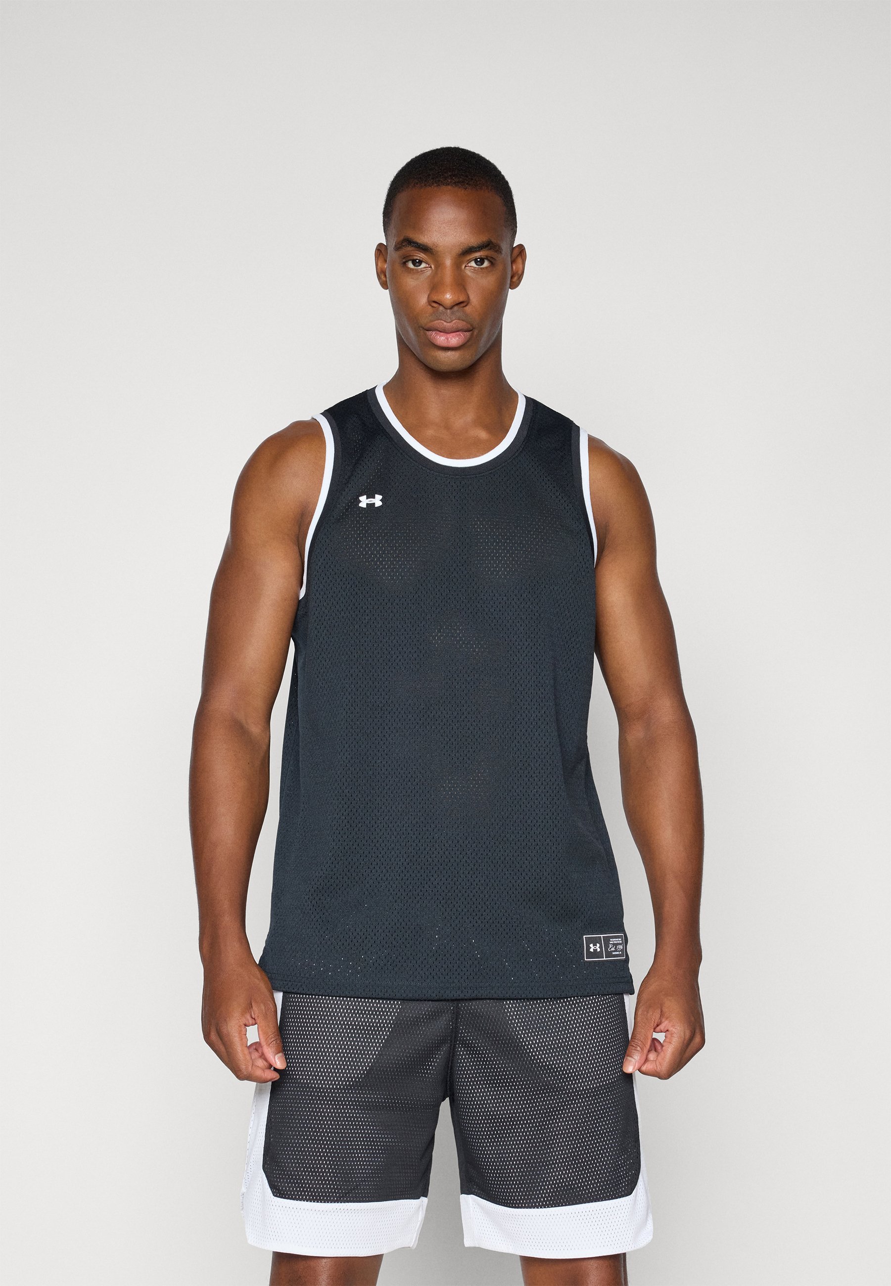 Under Armour ZONE PRO TANK - Top - zwart/wit
