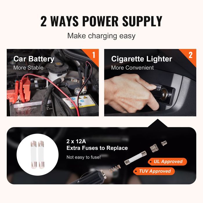 Gato eléctrico multifuncional Duoku 5T de 11023 lb con LED