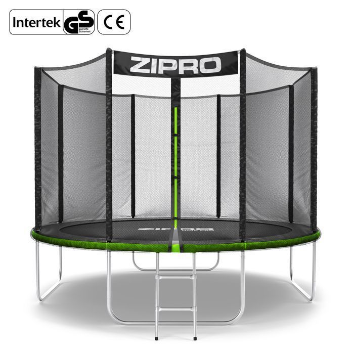 Garden Trampoline - ZIPRO - JumpPro OUT - 10 FT Ø 312 cm - Load Capacity 150 kg - Safety Net