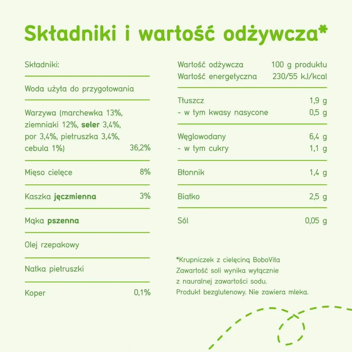 Bobovita Zupa krupniczek z cielęciną