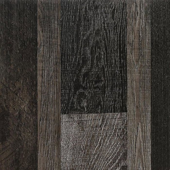 Suelo adhesivo de PVC, acabado madera oscura, 30x30cm, gris antracita, impermeable, 30x30cm, 4 baldosas de madera oscura, SUELO DE PVC MADERA OSCURA