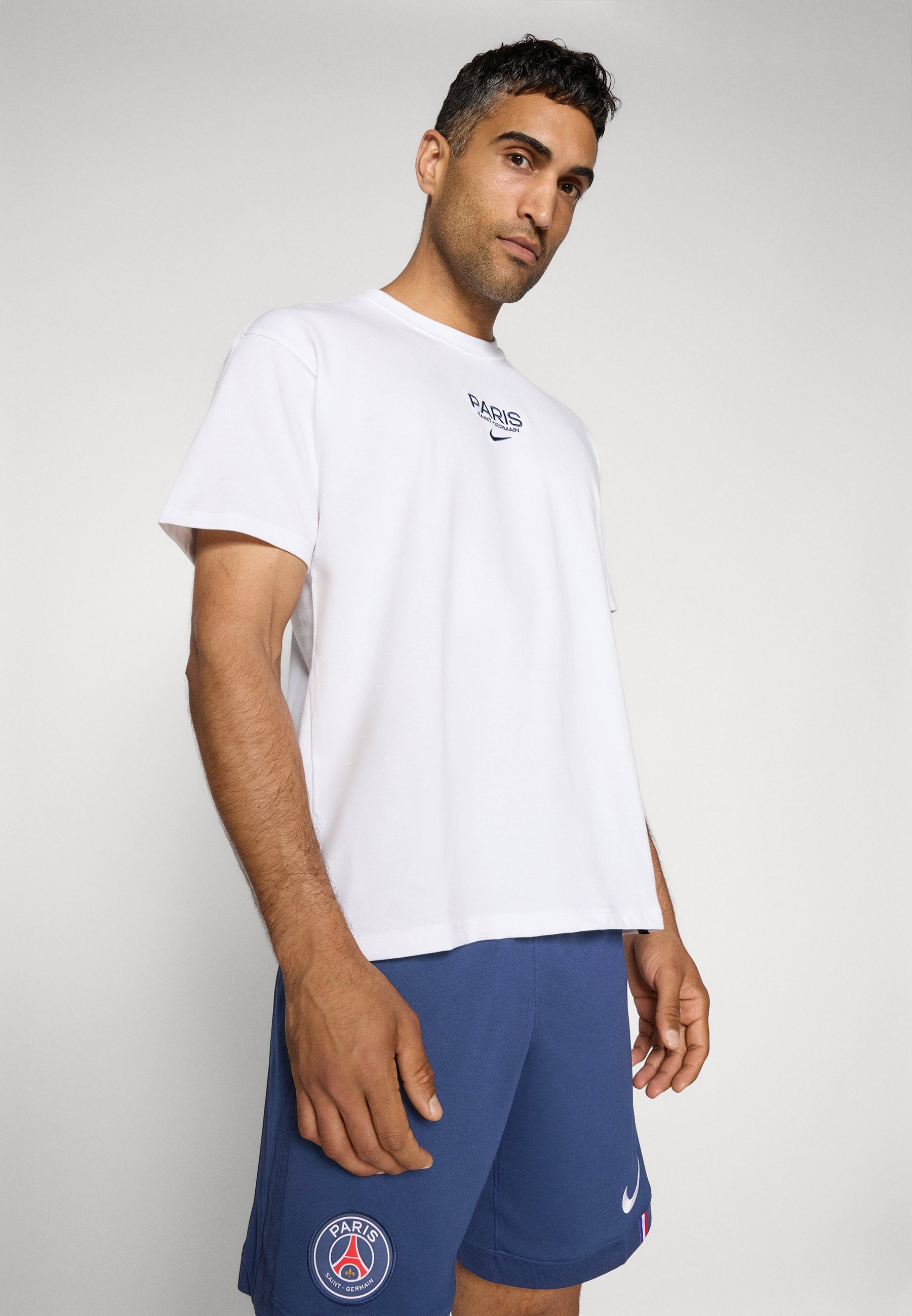 Nike Performance PARIS SAINT-GERMAIN PREMIUM T-shirt - T-shirt met print - wit