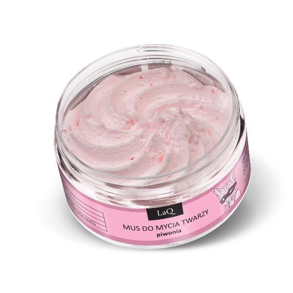 Mousse detergente viso nutriente LaQ - Peonia Gattina 100ml