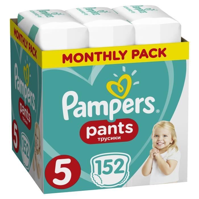 PAMPERS Pants Size 5 Junior 152 pcs