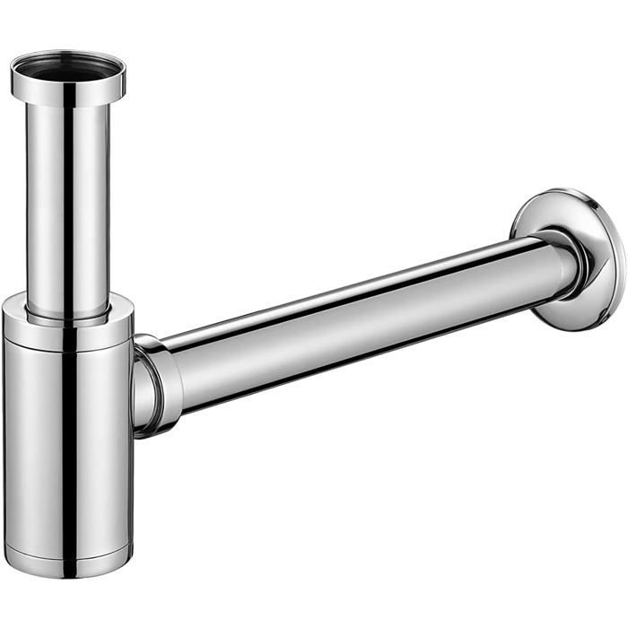 Tubo de desagüe universal para lavabo de 32 mm (1-1/4