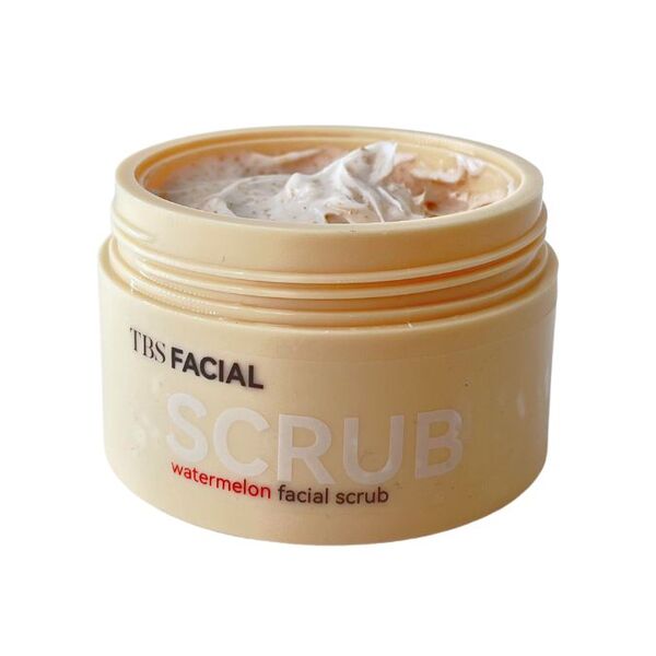 TBS Luxusní peeling na obličej s bambuckým máslem a vodním melounem 100 g