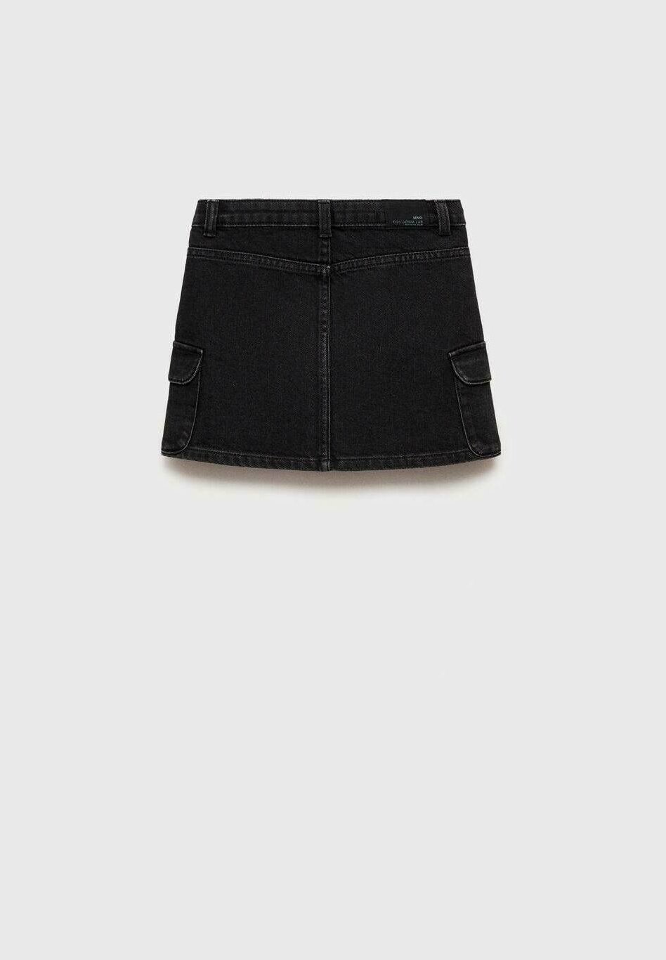 Gonna in denim Mango Kids - denim nero