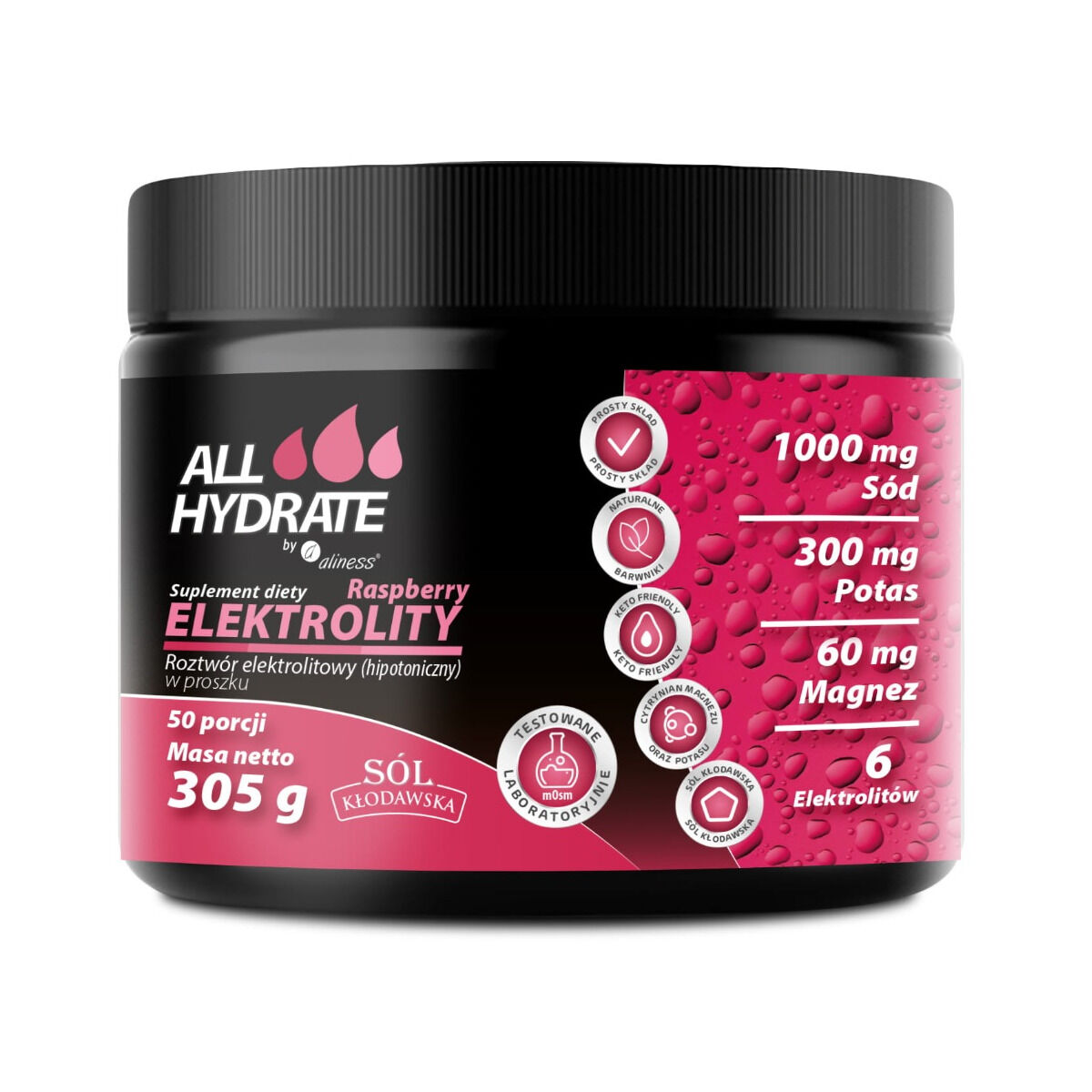 Aliness Elektrolyte Himbeere