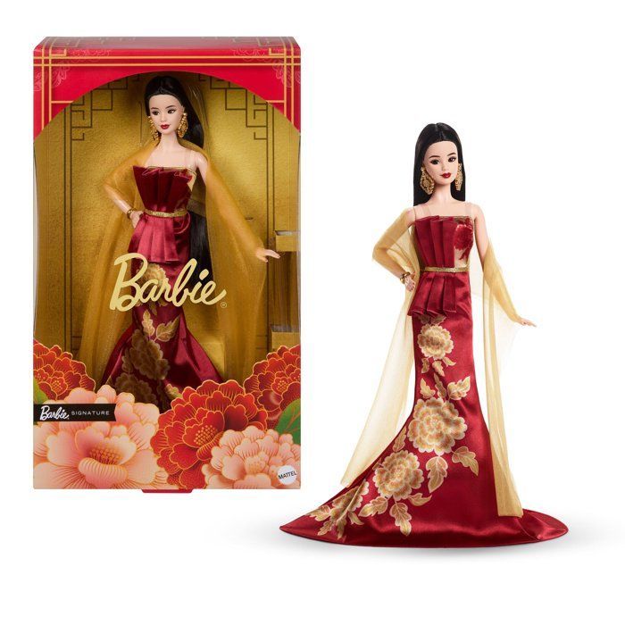 Doll - MATTEL - LUNAR NEW YEAR BARBIE DOLL - Lunar New Year - Red - Barbie