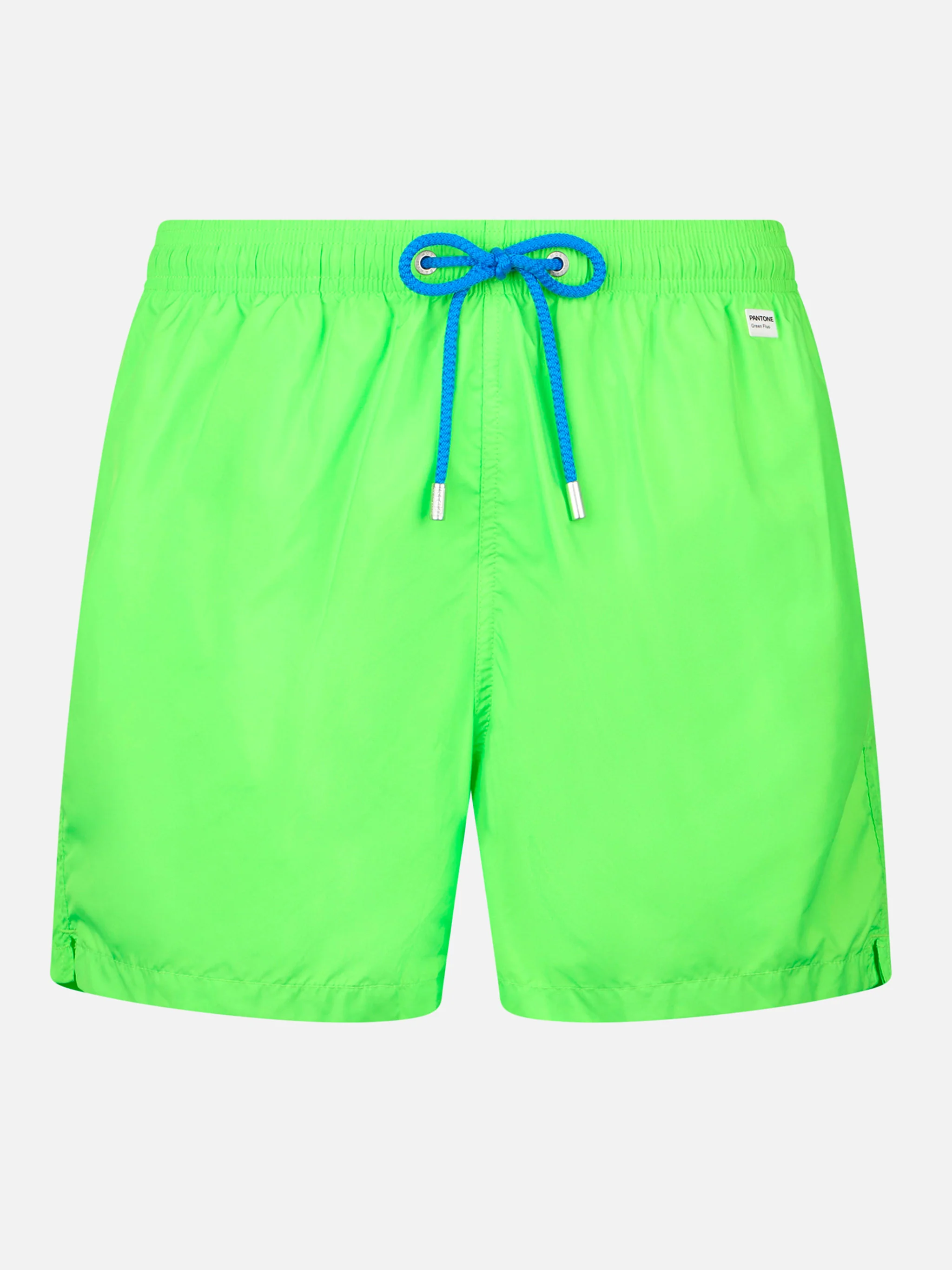 Costume da bagno da uomo in tessuto leggero verde fluo Lighting Panton