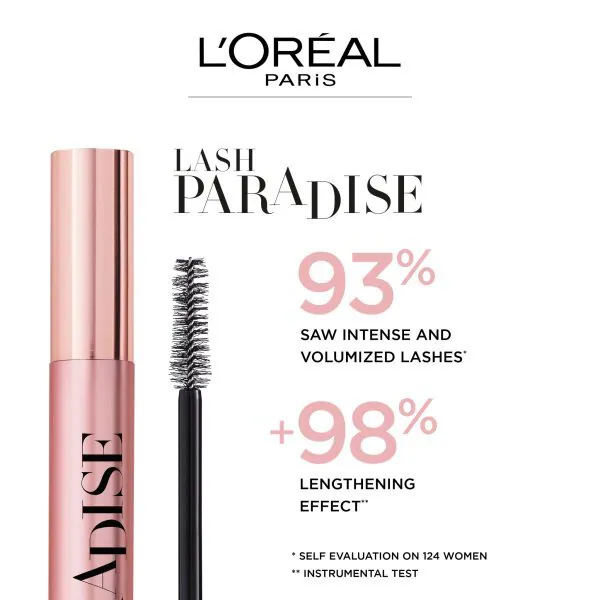 L'Oréal Paris Paradise Volumising Mascara intenzívna čierna