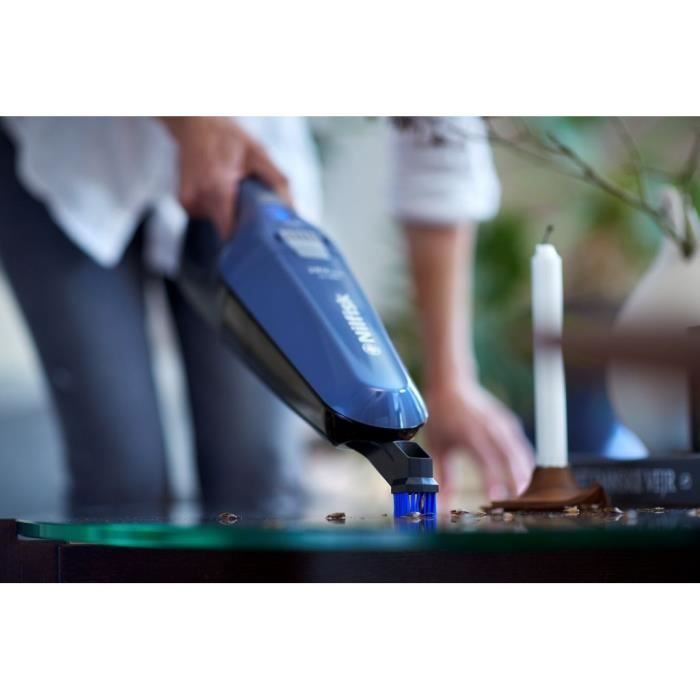 Nilfisk Quick 28V Cordless Handheld Vacuum Cleaner - With Accessories - Blue