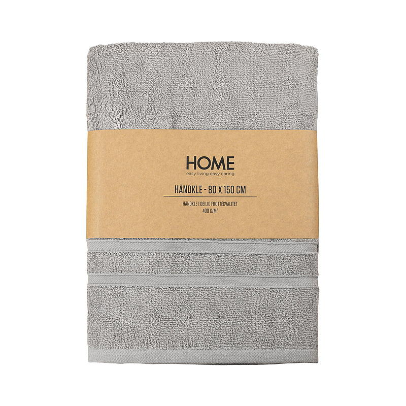 Hjem Badehåndkle Villa 80x150 cm mørk beige