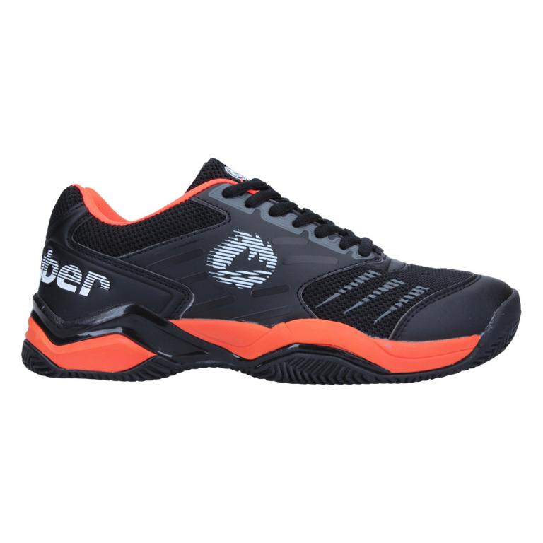 Παπούτσια Padel Tempo J'Hayber σε μαύρο χρώμα από ανθρακονήματα