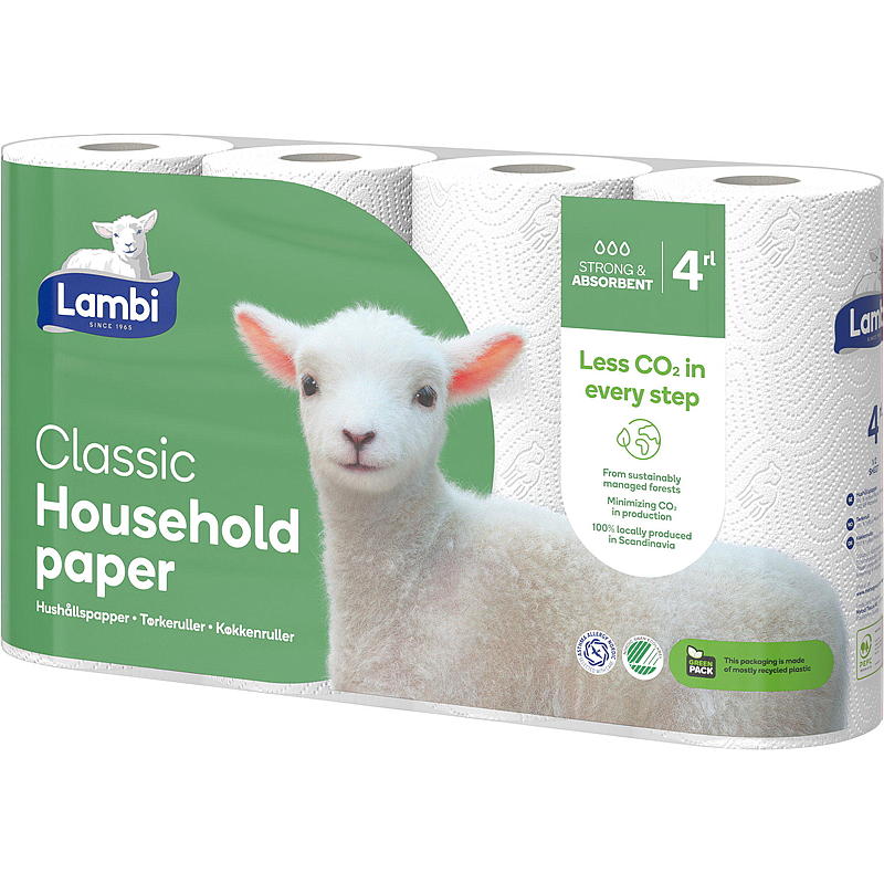 Lambi Torktumlarrulle Lambi 20-pack påse