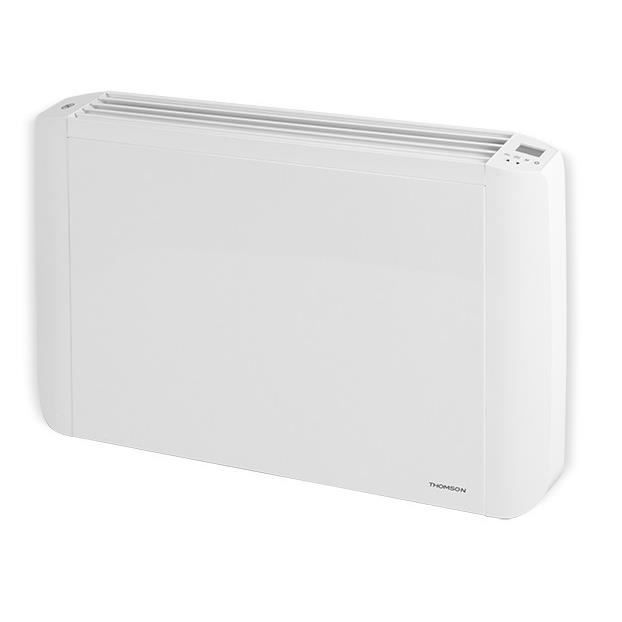 THOMSON - THECO1500N - Radiador cerâmico - Inércia térmica - 1500 watts - Tela LCD - 3 programas - Classe II - Branco