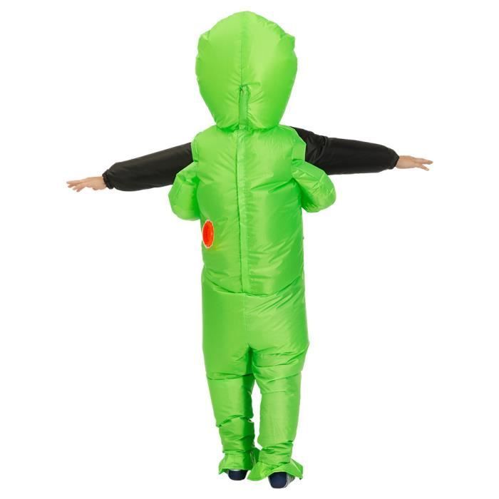 Inflatable Costume - Alien - Adult - Polyester - 150-190 cm - Green