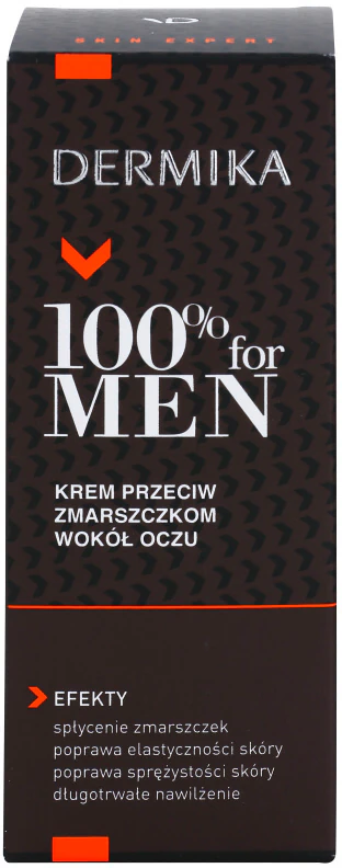 Dermika 100% očný krém proti vráskam pre mužov
