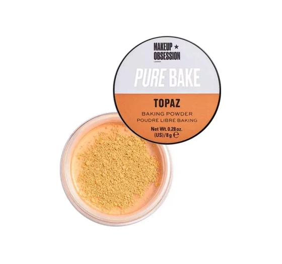 Makeup Obsession Pure Bake sypki puder utrwalający Topaz 8g