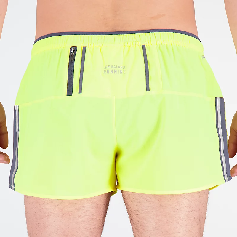 Impact Run Split 3-Zoll-Shorts für Herren – COSMIC PINEAPPLE