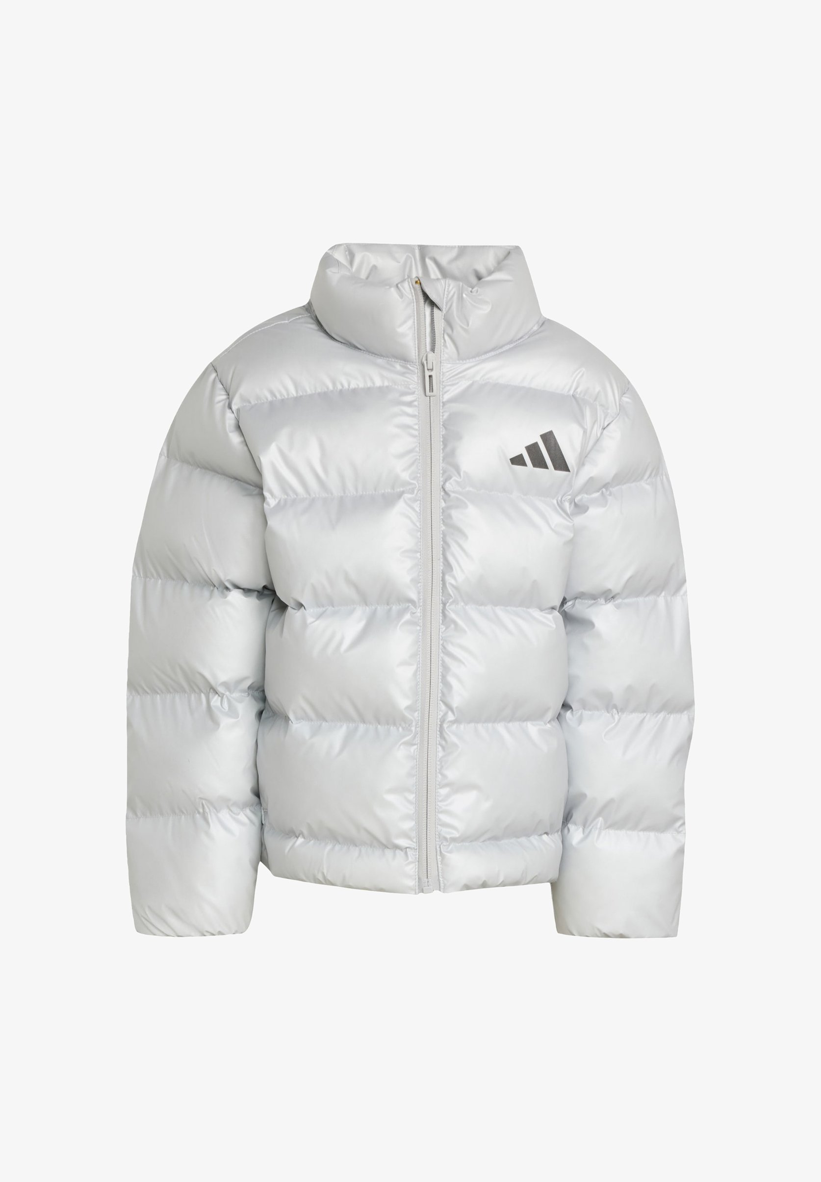 adidas Performance donsjack - zilver metallic/zwart reflecterend