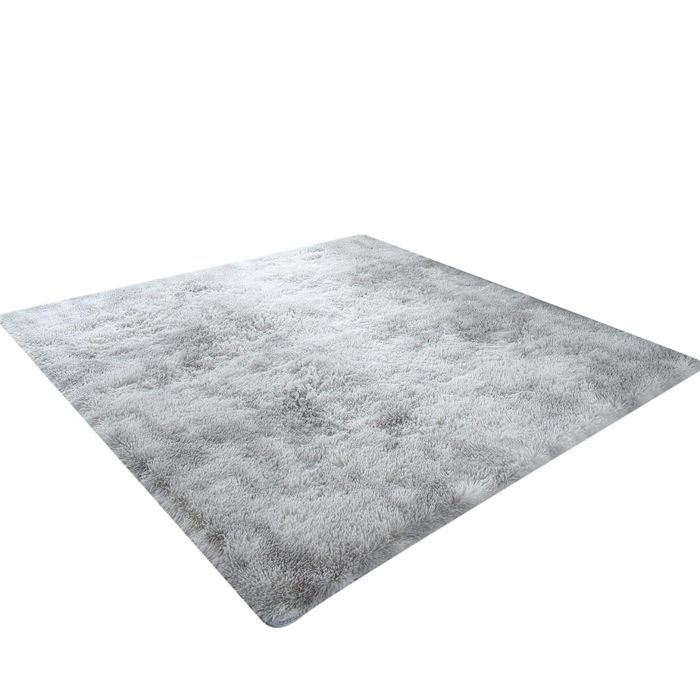 Alfombra de pelo largo para salón - Suave y mullida - Moderna para cualquier habitación