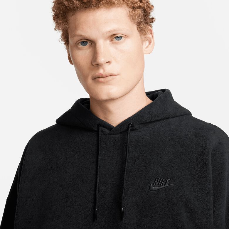 Felpa con cappuccio in pile Club Fleece+