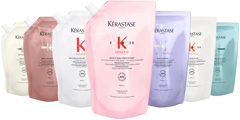 Shampoo de banho Kérastase Blond Absolu Bain Lumière para cabelos descoloridos ou com mechas.