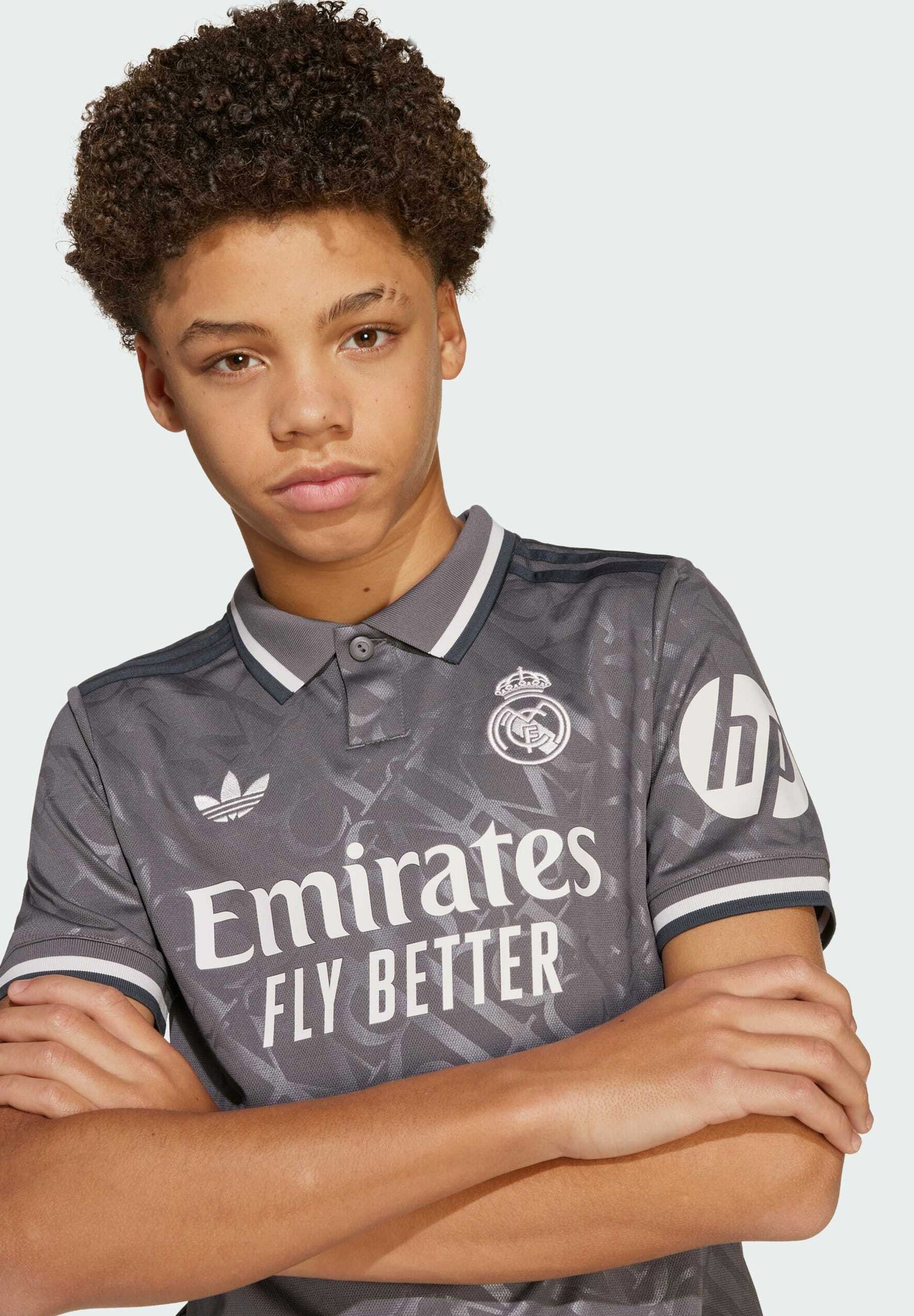 adidas Performance REAL MADRID 24/25 DERDE KINDEREN - Voetbalshirt - antraciet antraciet