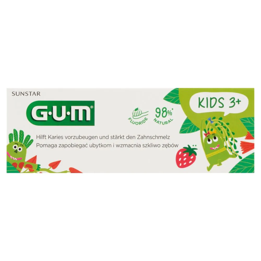 Gum Kids 3+ Pasta do zębów dla dzieci