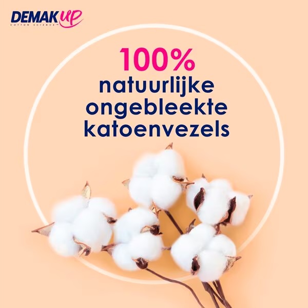 Demak'Up Sensitive okrugli pamučni jastučići<br>64 komada