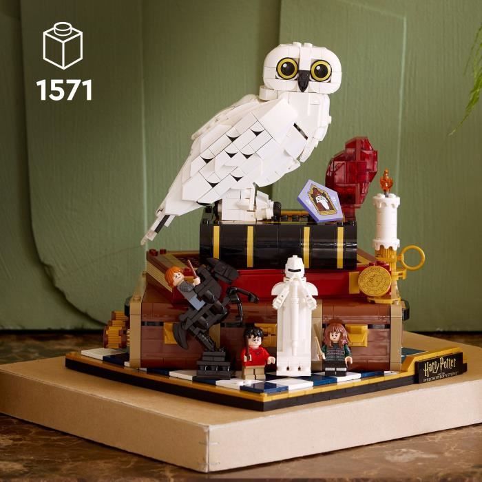 LEGO Harry Potter 76466 The Sorcerer's Stone – Collector's Edition - DIY Set for Adults