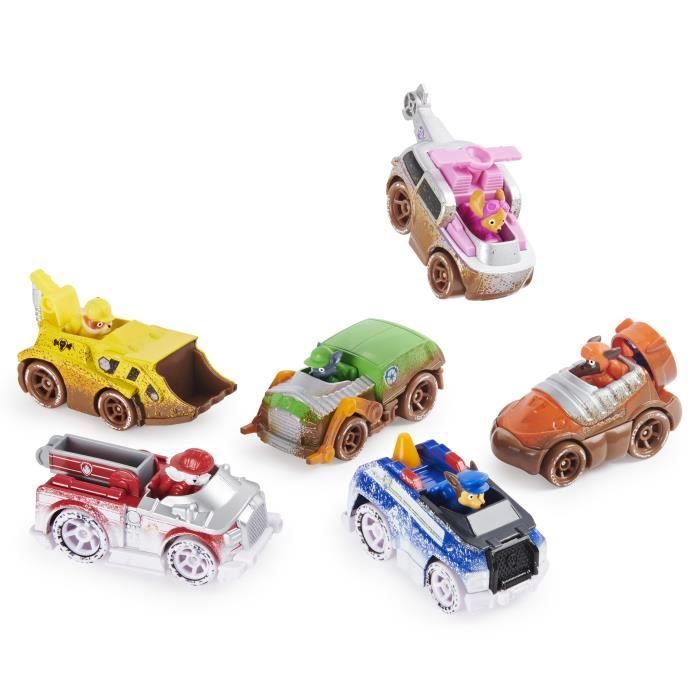 PAW PATROL - 6-piece collectible metal car set